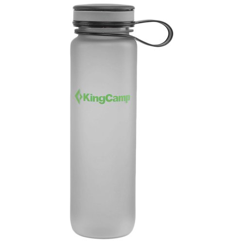 Пляшка для води KingCamp SILICON TRITAN BOTTLE(KA1144) medium grey