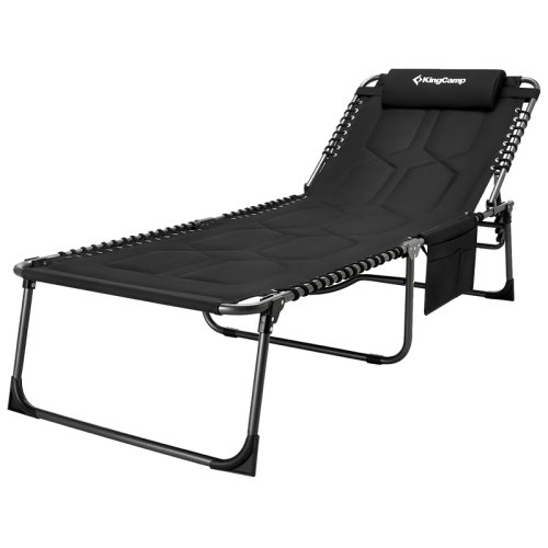 Раскладушка KingCamp Comfort Padded 3-Folding Camping Cot(KC2021) black