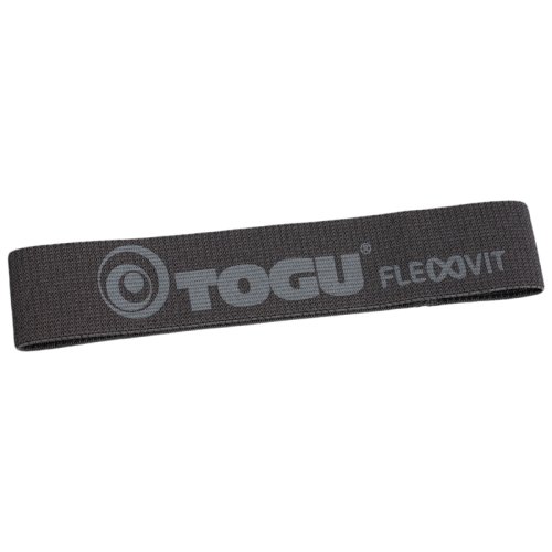 Тканевый аммортизатор TOGU Flexvit Mini Band, черн. цвет, сильное сопр. (31х6 см)