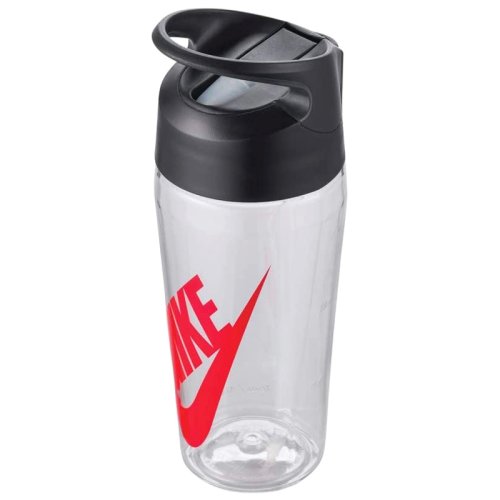 Бутылка NIKE TR HYPERCHARGE STRAW BOTTLE GRAPHIC 16 OZ CLEAR/ANTHRACITE/UNIVERSITY RED 16OZ