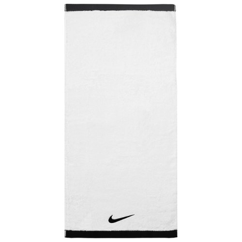 Полотенце NIKE FUNDAMENTAL LARGE TOWEL WHITE/BLACK L