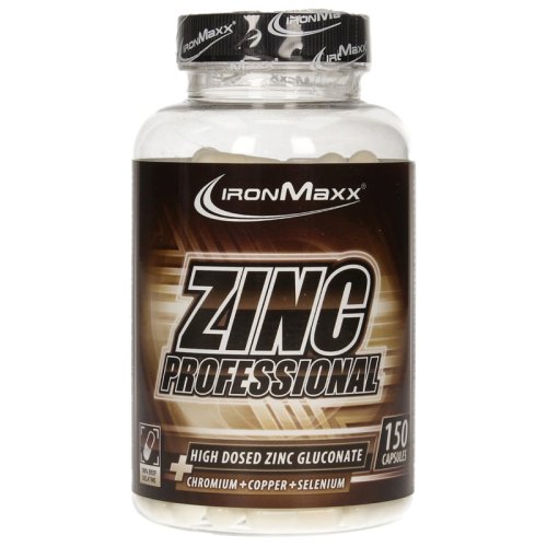 Витамины IronMaxx Zinc Professional - 150 капс (банка)