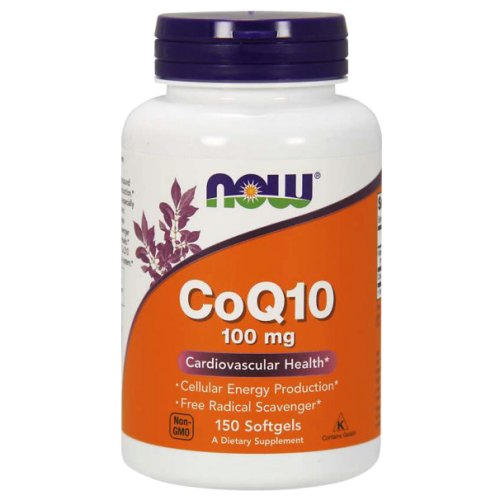 Витамины  NOW CoQ10 30 мг -60 веган капс