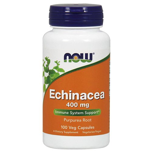 Витамины  NOW Echinacea 400 мг - 100 веган капс