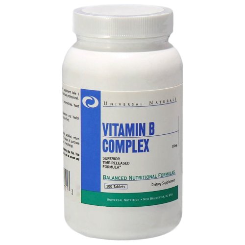 Витамины  Universal VITAMIN B-COMPLEX 100 таб