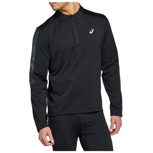 Лонгслив Asics ICON LS 1/2 WINTER ZIP BLK/GRY M FW20-21