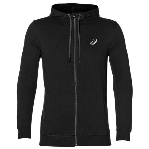 Толстовка Asics ASICS CHEST LOGO FZ HOODIE BLK M FW20-21