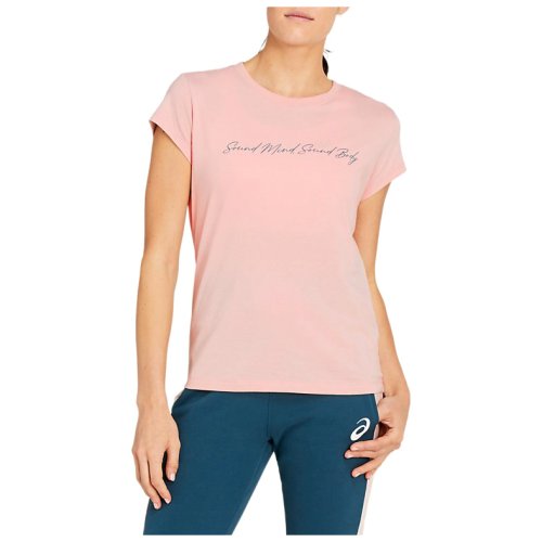 Футболка Asics SMSB GRAPHIC TEE II PNK W FW20-21