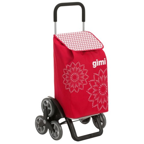 Сумка-тележка Gimi Tris 56 Floral Red