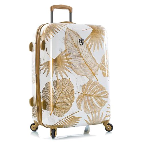 Чемодан Heys Oasis (L) White/Gold Leaf