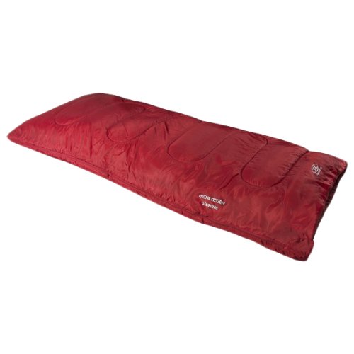 Спальный мешок Highlander Sleepline 250/+5°C Red (Left)
