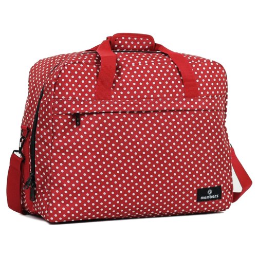 Сумка дорожня Members Essential On-Board Travel Bag 40 Red Polka