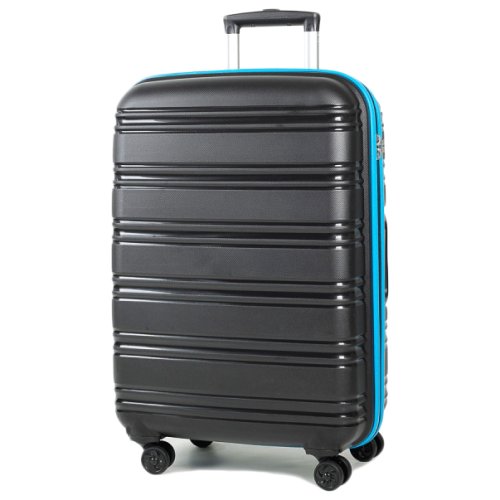 Чемодан Rock Impact II (M) Black/Blue