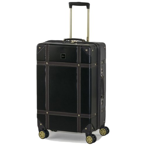 Чемодан Rock Vintage (M) Black