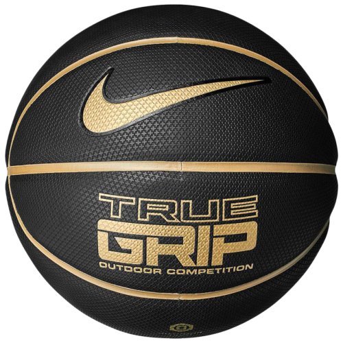 Мяч баскетбольный NIKE TRUE GRIP OT 8P BLACK/METALLIC GOLD 07