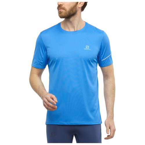 Футболка Salomon AGILE SS TEE M Indigo Bunting