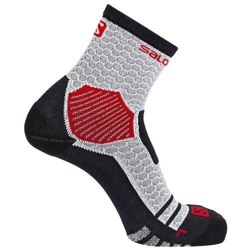 Носки Salomon NSO LONG RUN 2 DX+SX White/Racing Red