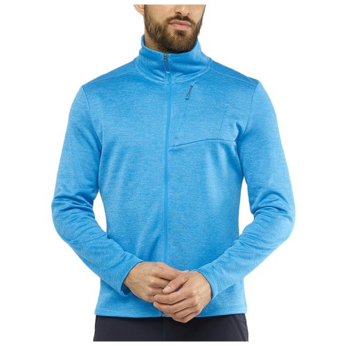 Кофта Salomon TRANSITION FZ MID Blithe/Heather FW20-21