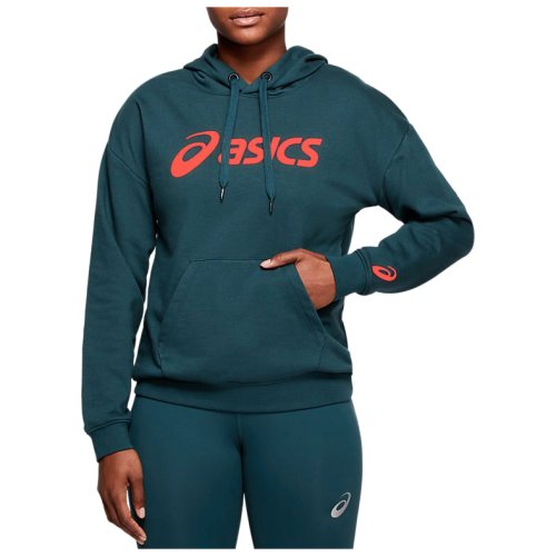 Толстовка Asics BIG ASICS OTH HOODIE BLU/RED W FW20-21