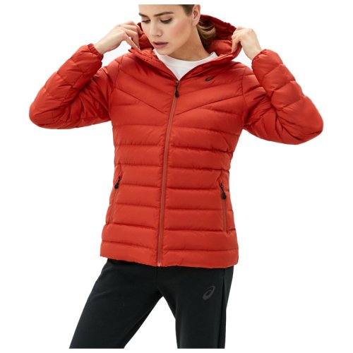 Куртка Asics DOWN HOODED JACKET RED W FW20-21