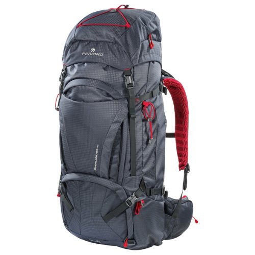 Рюкзак туристический Ferrino Overland 65+10 Dark Grey