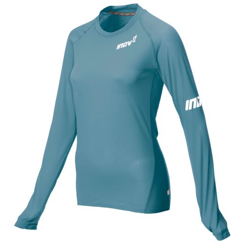 Лонгслив для бега INOV-8  AT/C Base LS W BLUE GREY  M