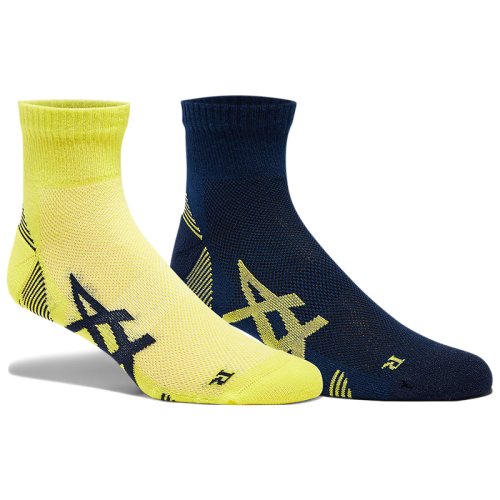 Носки (2 пары в упаковке) Asics 2PPK CUSHIONING SOCK BLU/YEL M
