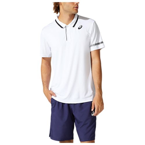 Футболка Asics Теннис COURT M POLO SHIRT WHT M