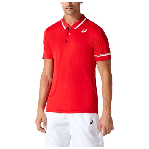 Футболка Asics Теннис COURT M POLO SHIRT RED M