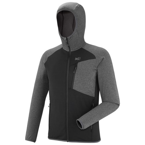 Кофта MILLET SENECA TECNO II HOODIE M H TARMAC/NOIR разм. L