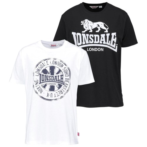 Комплект 2 футболки чол. Lonsdale  DILDAWN Double Pack