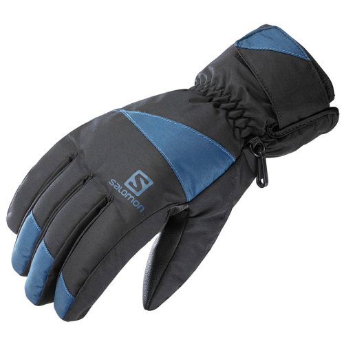 Перчатки Salomon GLOVES FORCE M Black/DARK DENIM FW20-21
