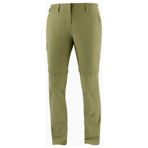 Брюки Salomon WAYFARER ZIP OFF PANT W Martini Olive