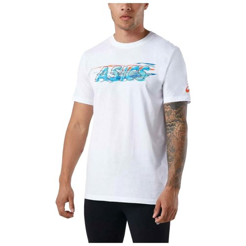 Футболка Asics COLOR INJECTION GRAPHIC TEE WHT/ORNG M