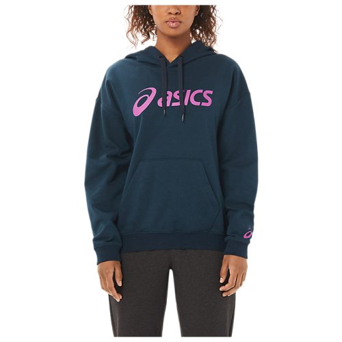 Толстовка Asics BIG ASICS OTH HOODIE BLU/VLT W