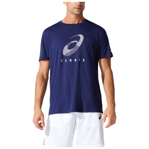 Футболка Asics  COURT M SPIRAL TEE BLU M