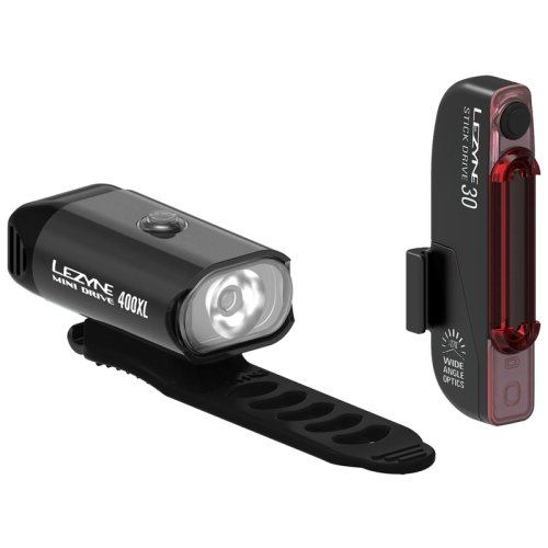 Комплект света Lezyne MINI DRIVE 400 / STICK PAIR  400/30 люменів Y14