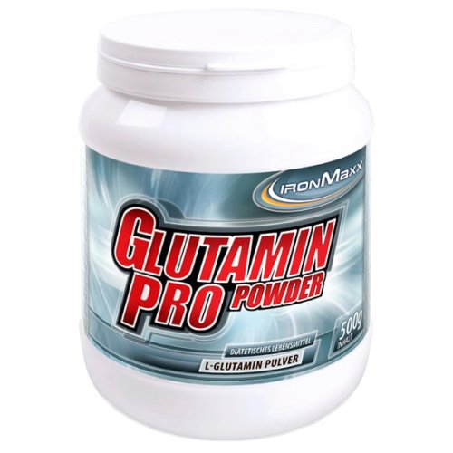 Амінокислота IronMaxx Glutamine Pro Powder - 500 г (банка)