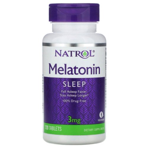 Мелатонін Natrol Melatonin 3mg - 120 таб