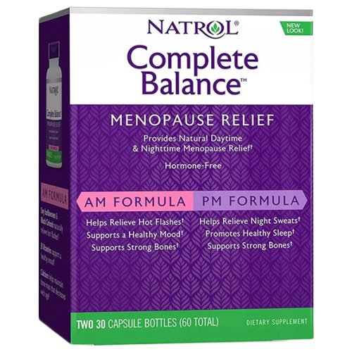 Женские витамины Natrol Complete Balance AM/PM -30+30 капс