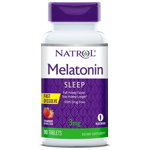 Мелатонин Natrol Melatonin 3mg Straw - 90 таб