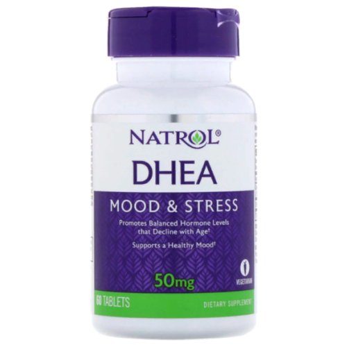 Добавки для здоровья и долголетия Natrol DHEA 50mg - 60 таб
