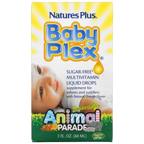 Витамины Nature's Plus т Baby Plex - 60 мл - апельсин(Sugar Free)