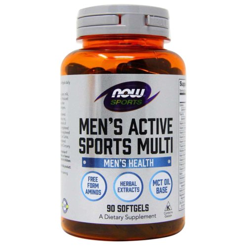 Витамины NOW Men's Active Sports Multi - 90 софт гель