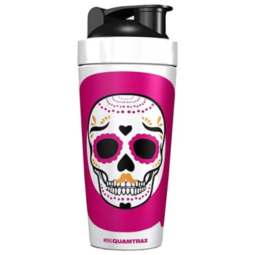Бутылка  Quamtrax Metal Shaker Skull 740 мл