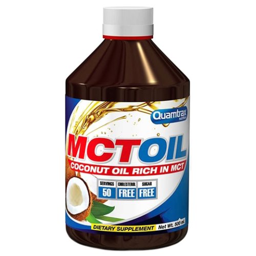 Добавки для здоровья и долголетия Quamtrax MCT oil 500 мл coconut