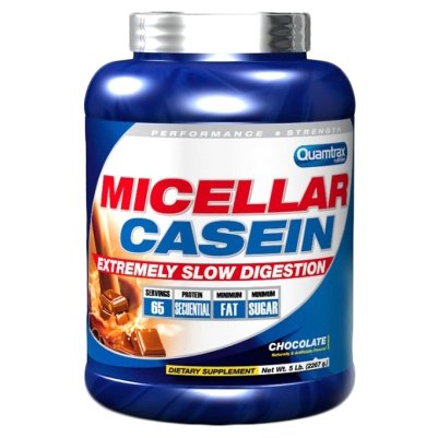 Протеїн Quamtrax Micellar Casein 2,27 кг - полуниця