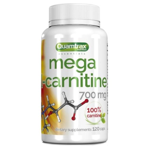 Жиросжигатель Quamtrax Mega L-Сarnitine 700 мг - 120 капс
