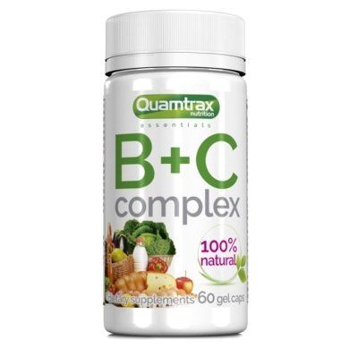 Витамины Quamtrax B+C Complex - 60 капс