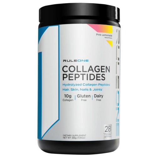 Коллаген Rule 1 Collagen Peptides - 336 г - Розовый лимонад